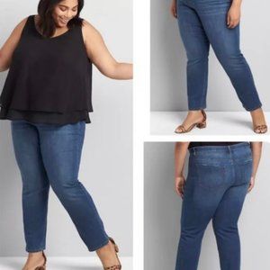 Lane Essentials Venezia Straight Blue Jean Women's 16S